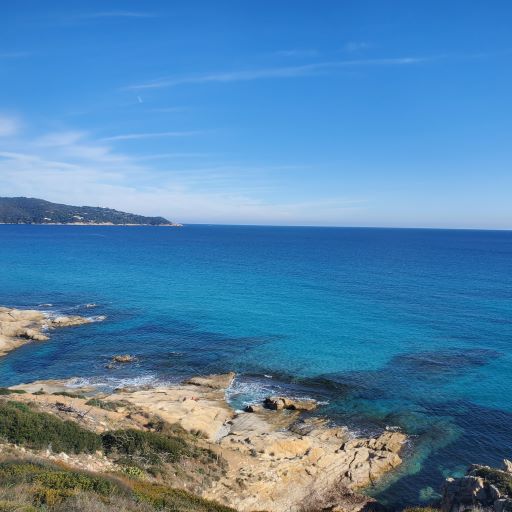 plage à sainte maxime
